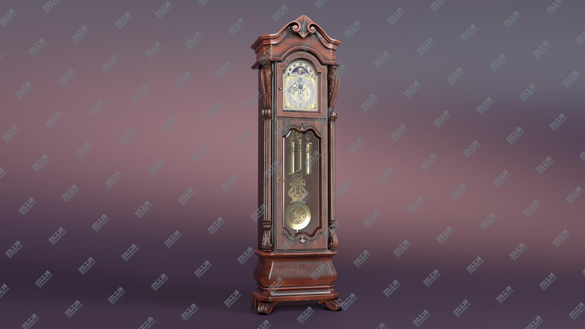 images/goods_img/2021040231/3D Howard Miller Grandfather Clock/2.jpg